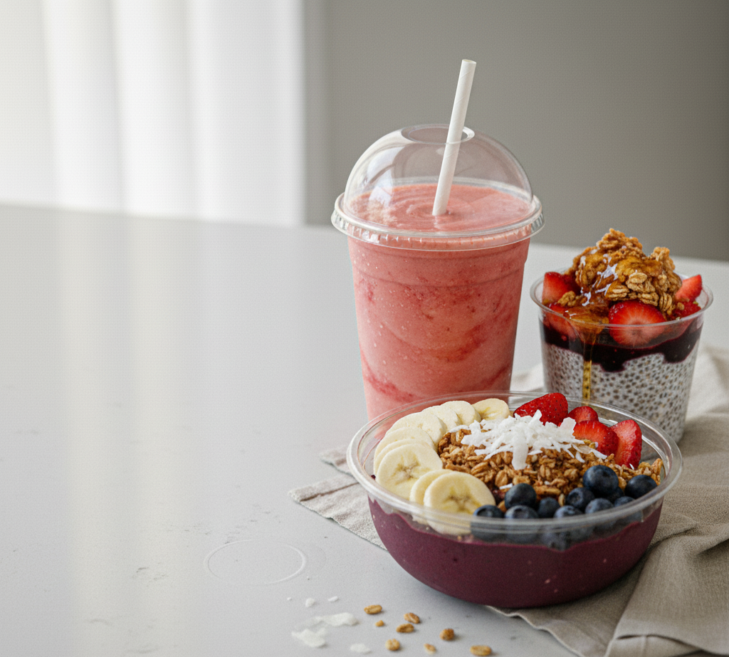 Fresh smoothies and bowls at Good Sol Superfoods